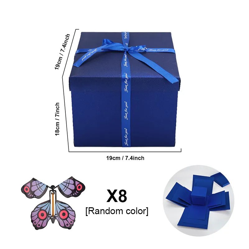 Explosion Box met 8 Enchanted Butterflies - Wannahave Deals