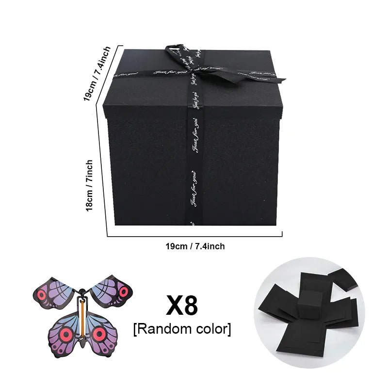 Explosion Box met 8 Enchanted Butterflies - Wannahave Deals