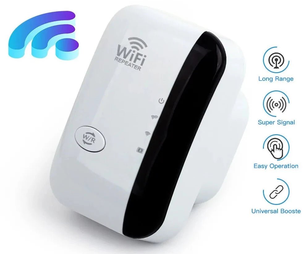 WiFi Booster 2000™ Speciaal ontworpen om je signaalsterkte van je draadloze netwerk te vergoten - Wannahave Deals